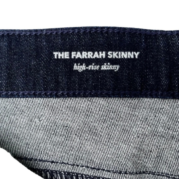 AG Adriano Goldschmied Farrah High Rise Skinny Dark Wash Size 29 - Picture 12 of 14